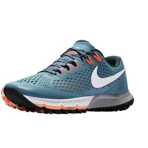 Nike Air Zoom Terra Kiger 4 Trail Running Shoes Size 6 Blue Coral Lightweight